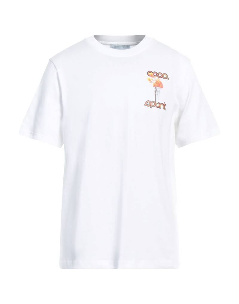 CASABLANCA T-shirts Herren Weiß CASABLANCA T-shirts Herren Weiß von CASABLANCA