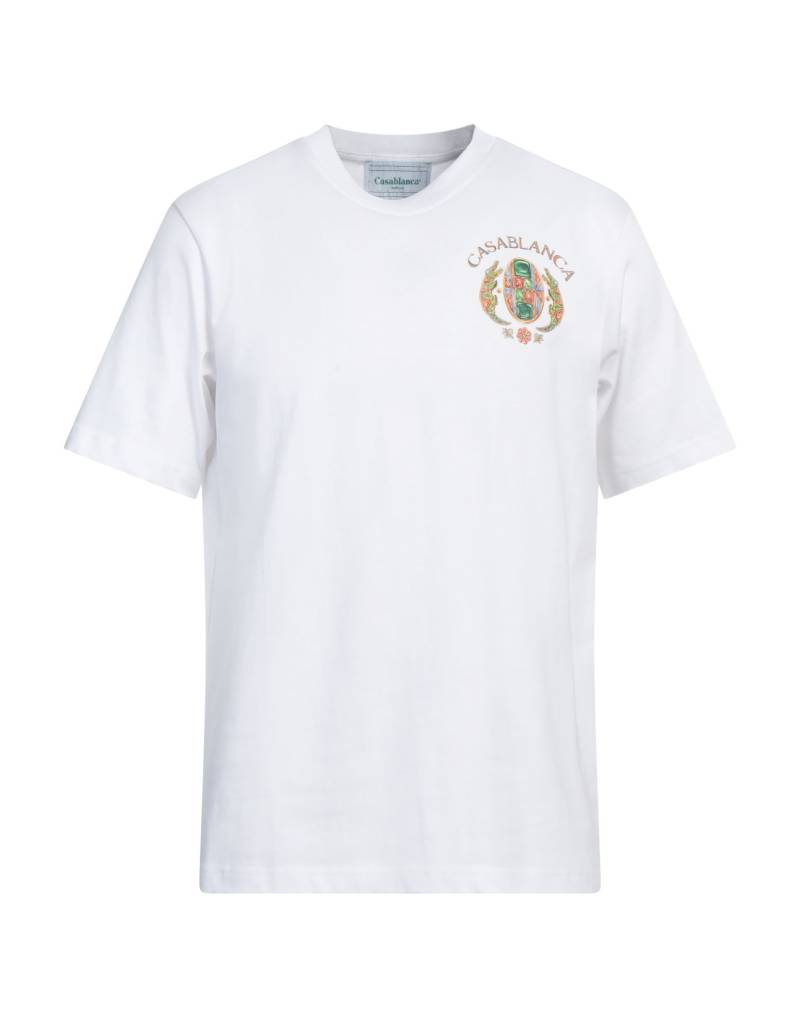 CASABLANCA T-shirts Herren Weiß CASABLANCA T-shirts Herren Weiß von CASABLANCA