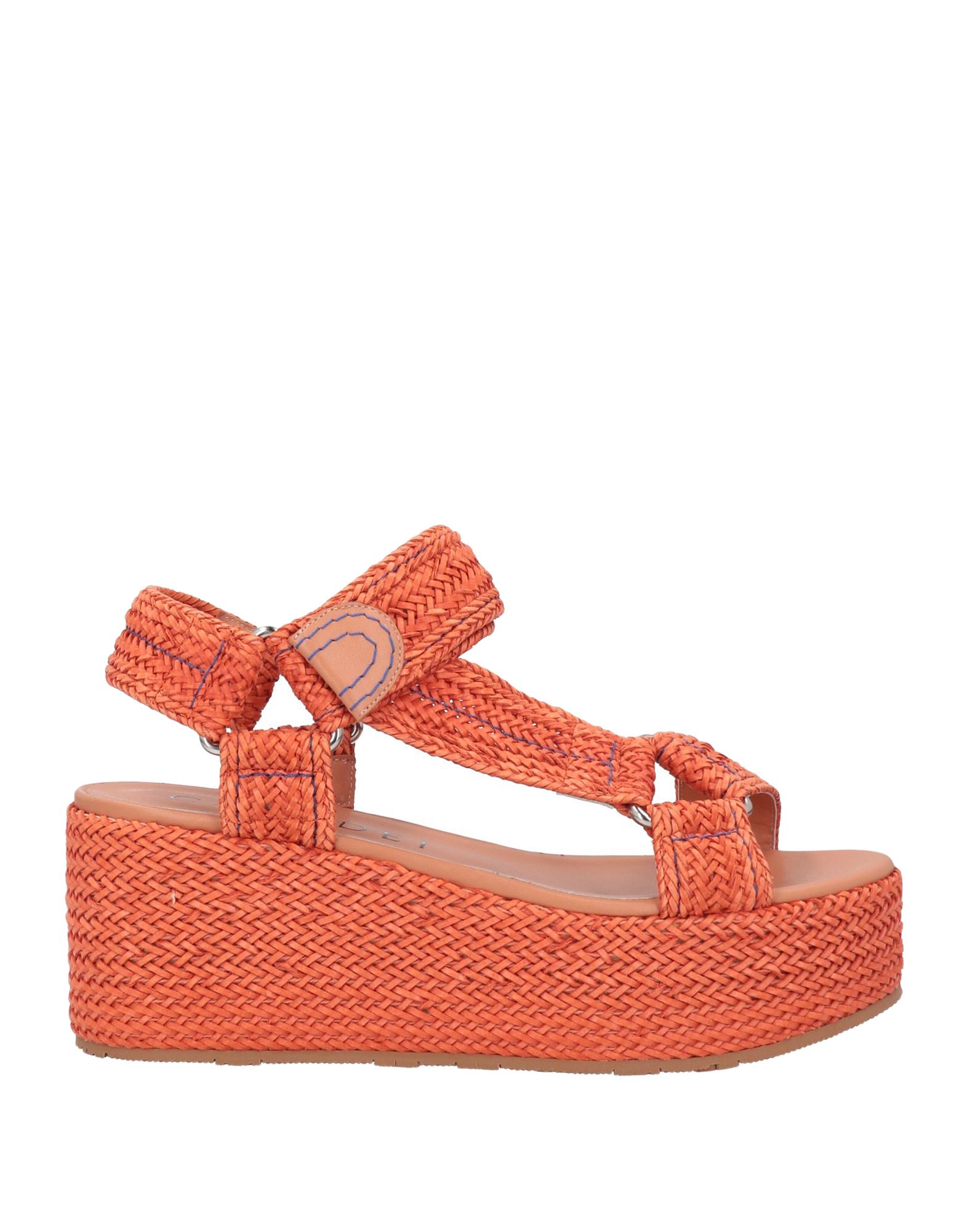 CASADEI Espadrilles Damen Orange von CASADEI