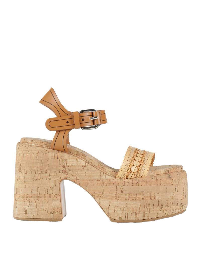 CASADEI Sandale Damen Kamel von CASADEI