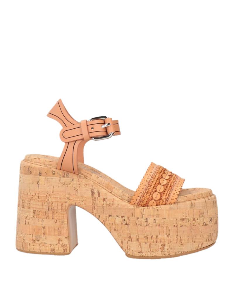 CASADEI Sandale Damen Kamel von CASADEI