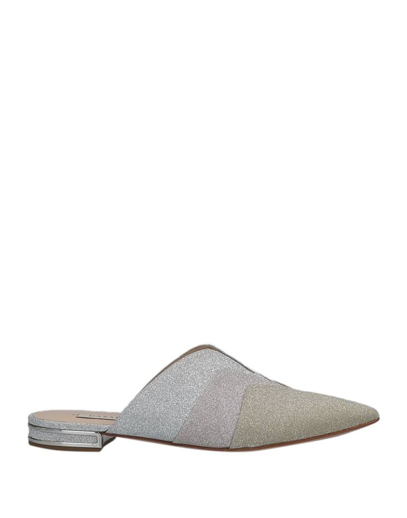 CASADEI Mules & Clogs Damen Platin von CASADEI