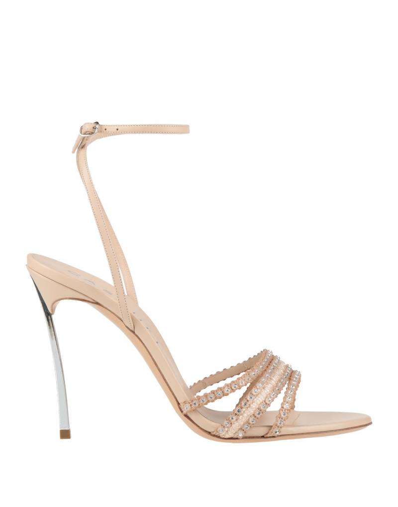 CASADEI Sandale Damen Beige von CASADEI