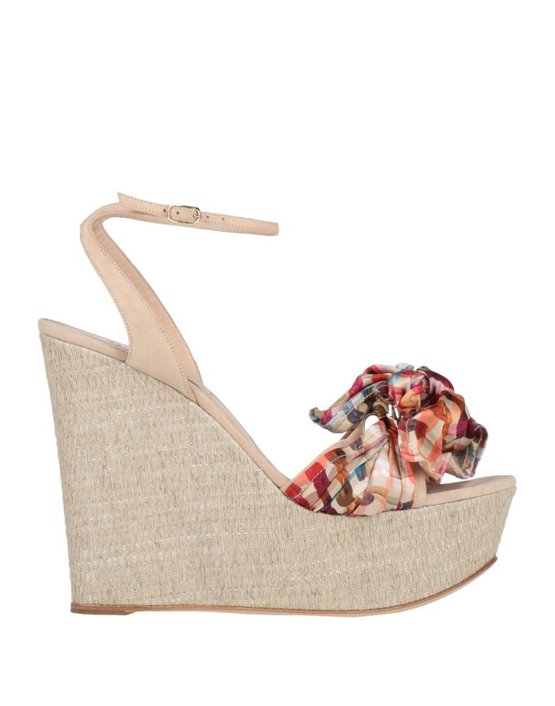 CASADEI Sandale Damen Beige von CASADEI