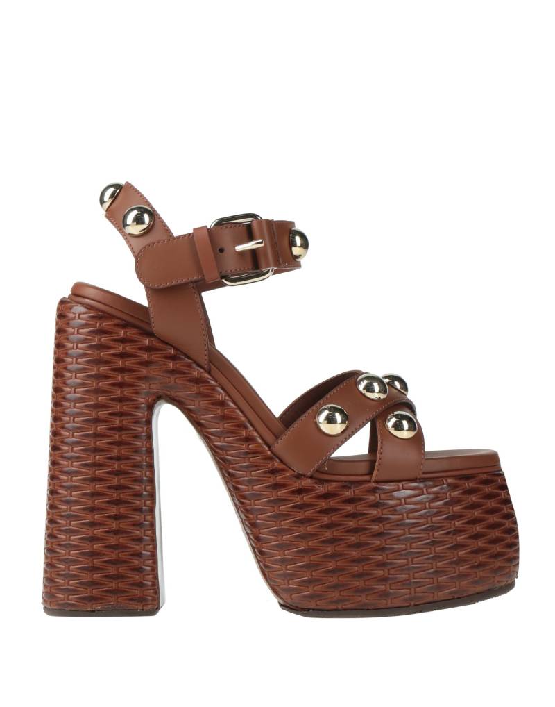 CASADEI Sandale Damen Braun von CASADEI