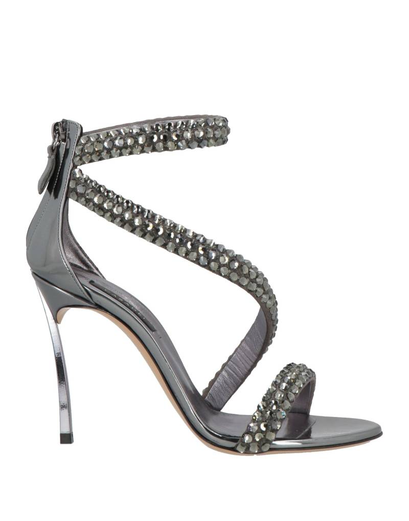 CASADEI Sandale Damen Grau von CASADEI