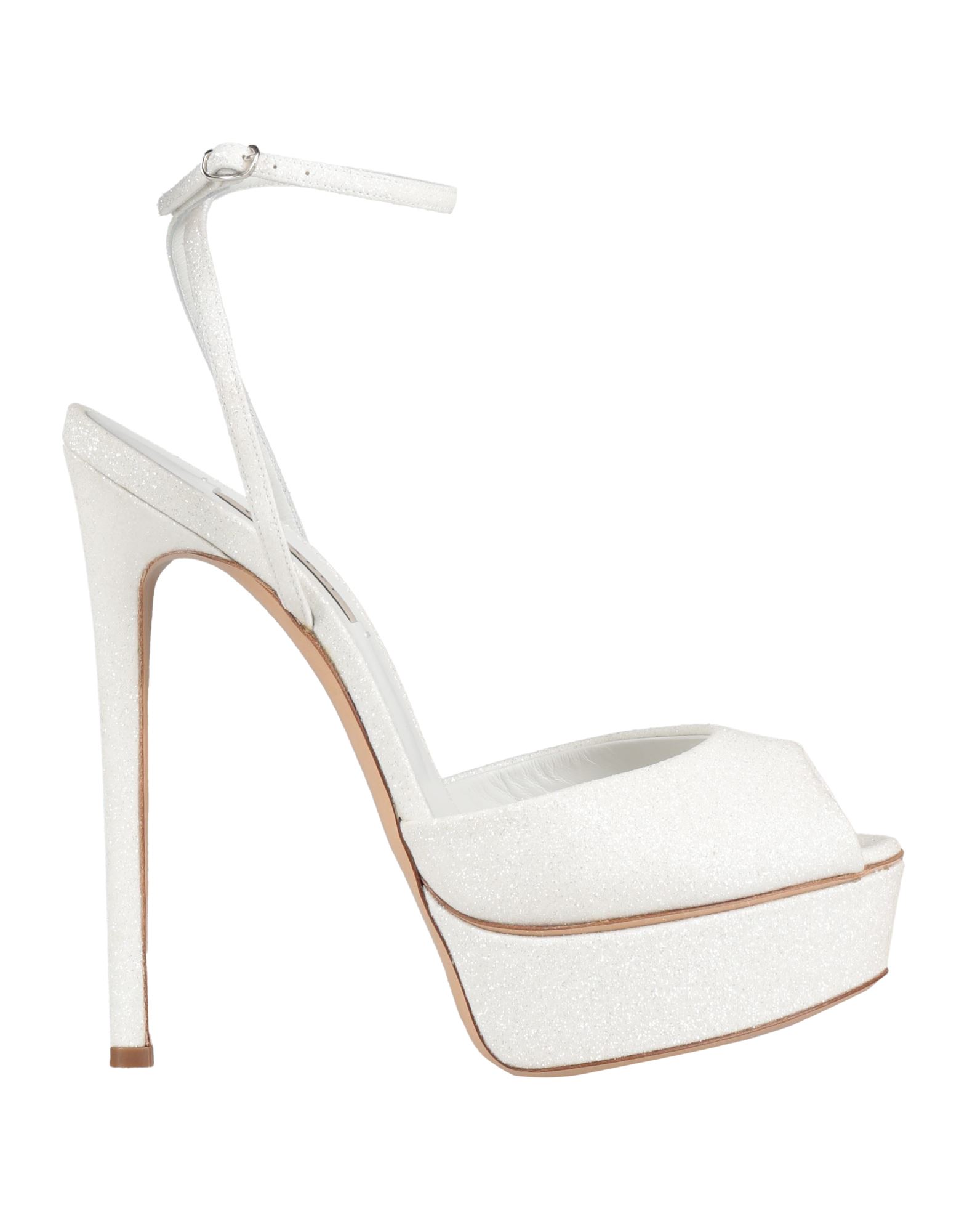 CASADEI Sandale Damen Off white von CASADEI