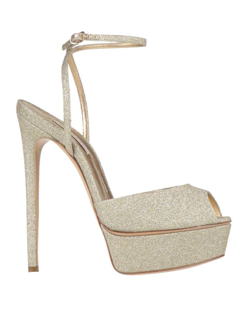 CASADEI Sandale Damen Platin von CASADEI