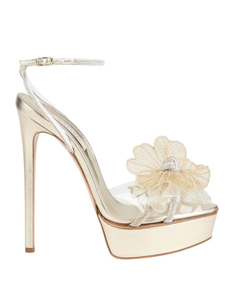 CASADEI Sandale Damen Platin von CASADEI