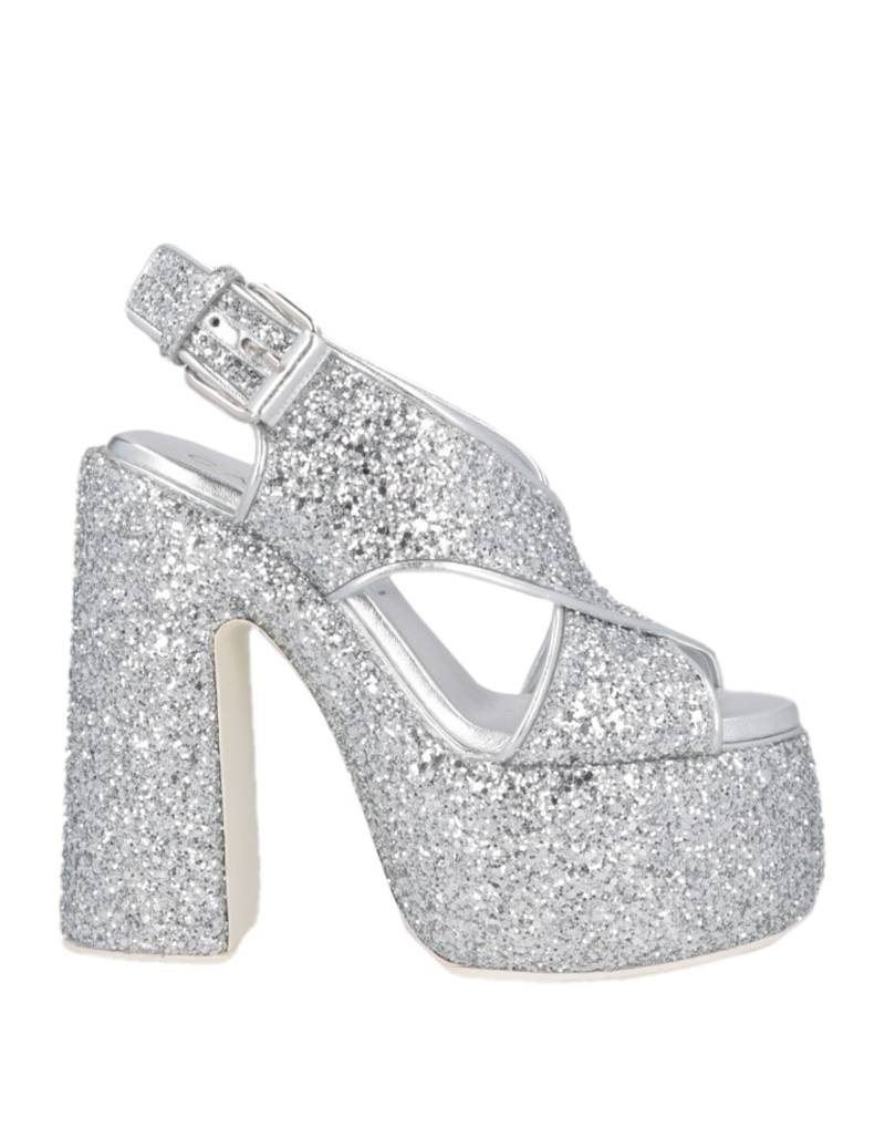 CASADEI Sandale Damen Silber von CASADEI