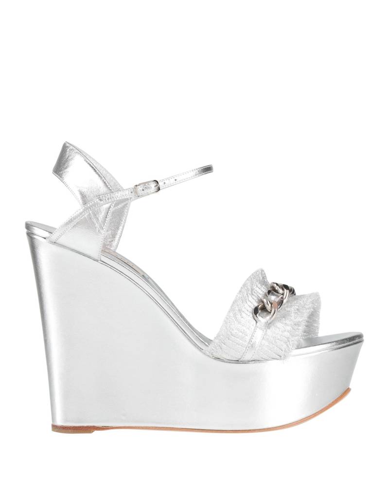 CASADEI Sandale Damen Silber von CASADEI