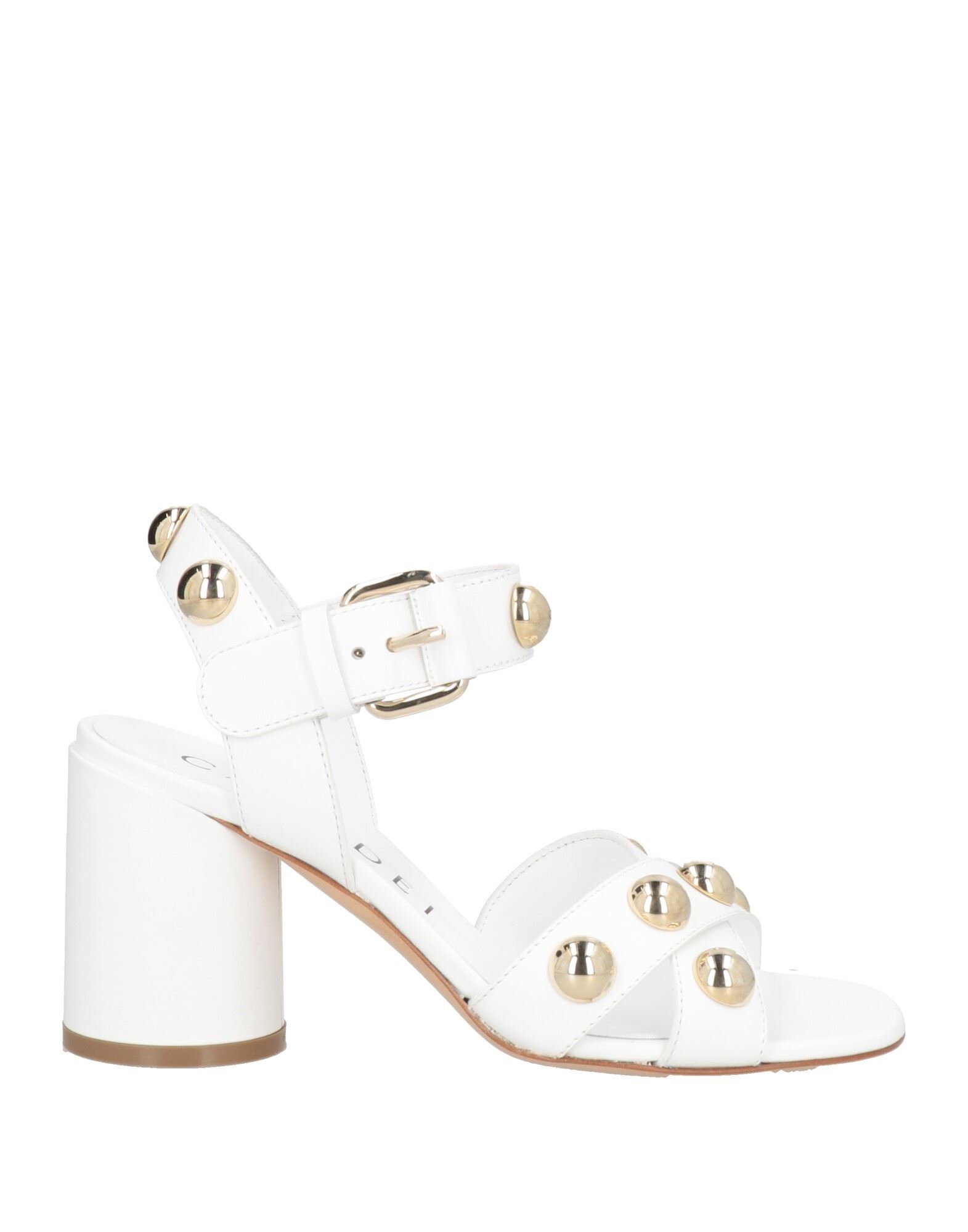 CASADEI Sandale Damen Weiß von CASADEI