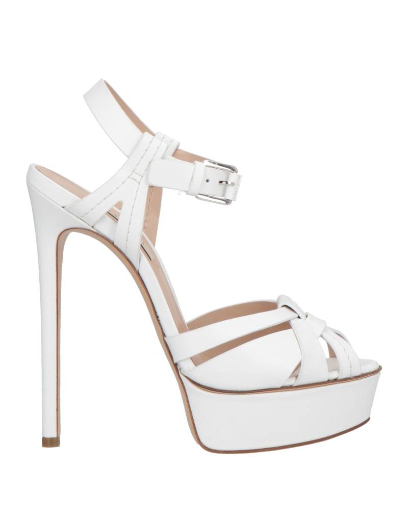 CASADEI Sandale Damen Weiß von CASADEI