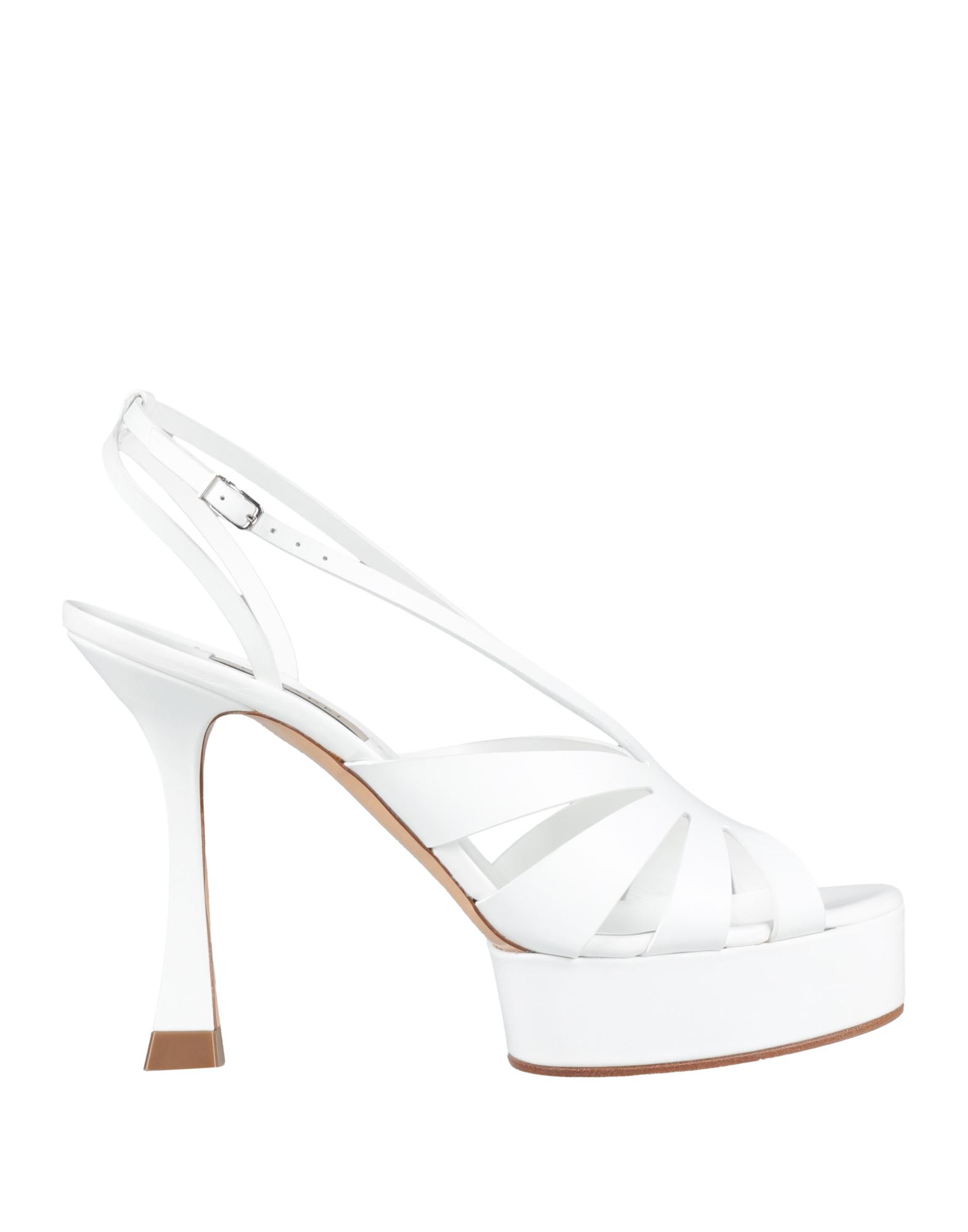 CASADEI Sandale Damen Weiß von CASADEI