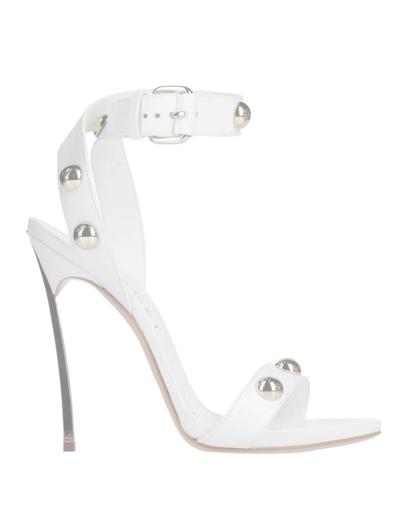 CASADEI Sandale Damen Weiß von CASADEI