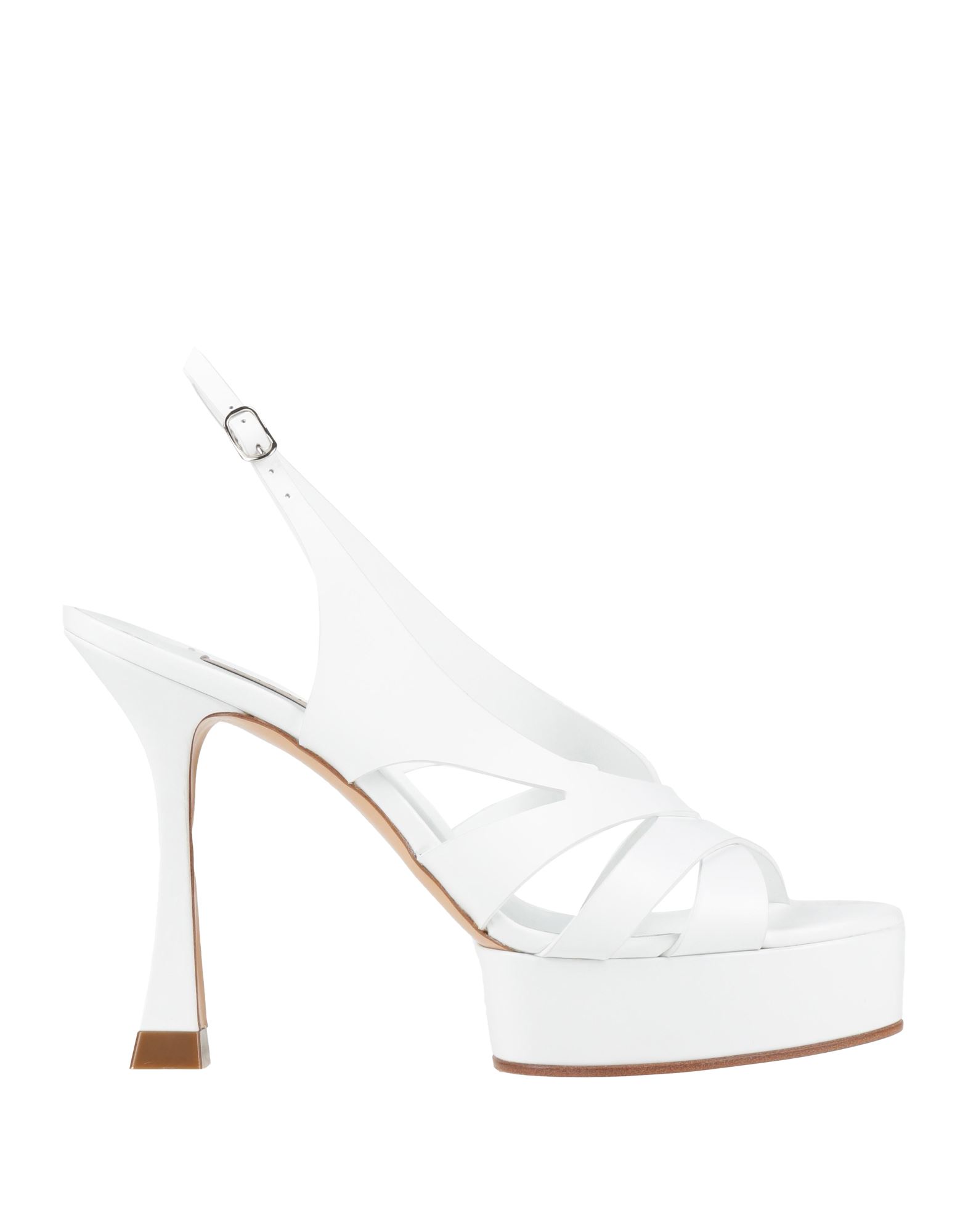 CASADEI Sandale Damen Weiß von CASADEI