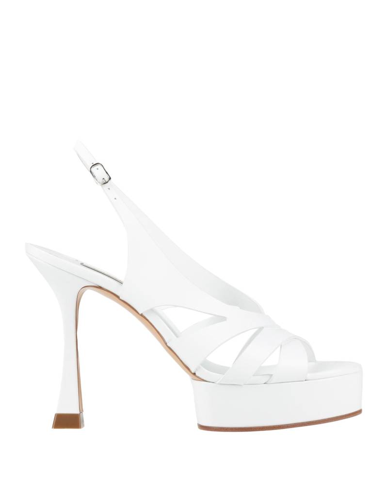 CASADEI Sandale Damen Weiß von CASADEI