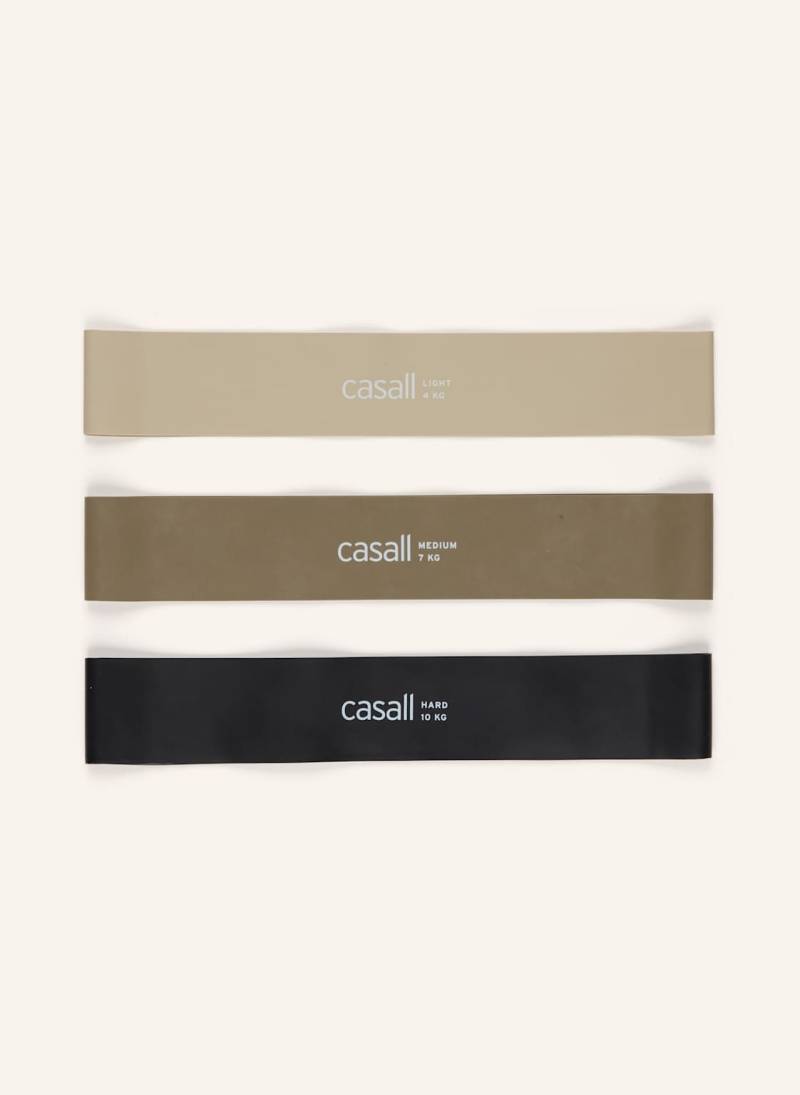 Casall 3er-Set Fitnessbänder beige von CASALL