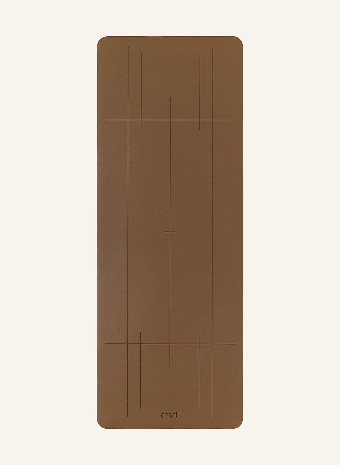 Casall Yogamatte Grip&Cushion Iii braun von CASALL