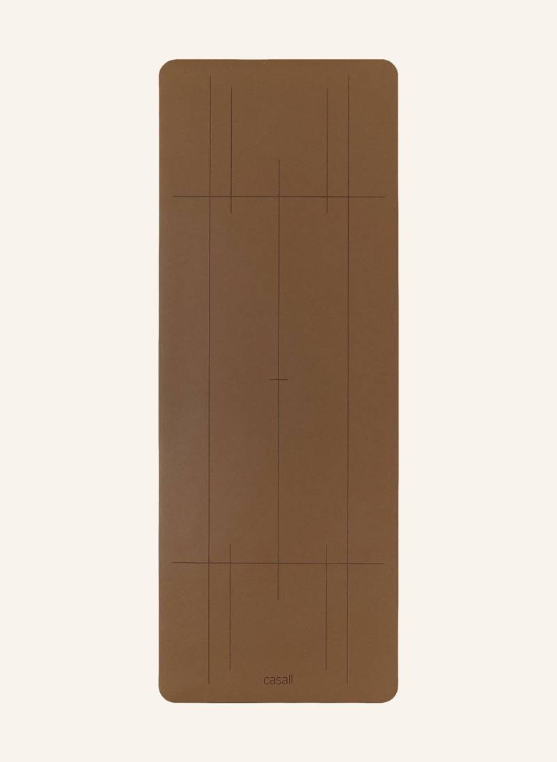 Casall Yogamatte Grip&Cushion Iii braun von CASALL