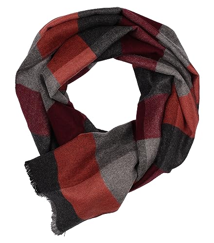 CASAMODA Schal uni Dunkelorange Einheitsgröße von CASAMODA