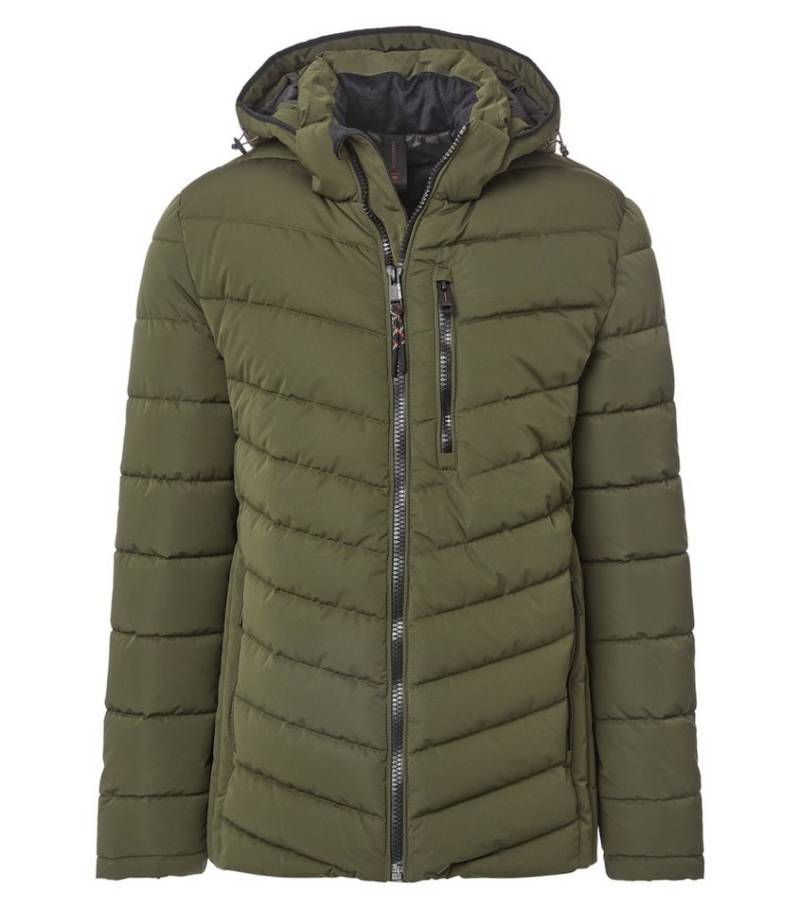 CASAMODA Allwetterjacke Outdoor Jacke gesteppt mit Kap 336 GRUEN von CASAMODA