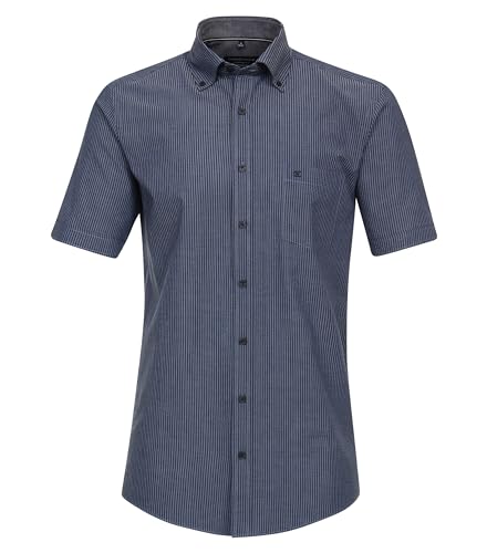 CASAMODA Freizeithemd Kurzarm gestreift Comfort Fit von CASAMODA