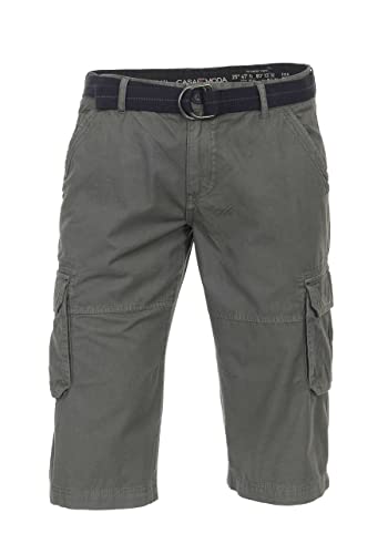 CASAMODA Bermuda 3/4 Short Cargo Baumwolle Oliv Größe W32 von CASAMODA