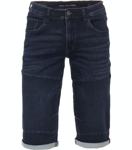 Casamoda Bermuda Short 3/4 Jeans Stretch Nachtblau Größe W40 von CASAMODA