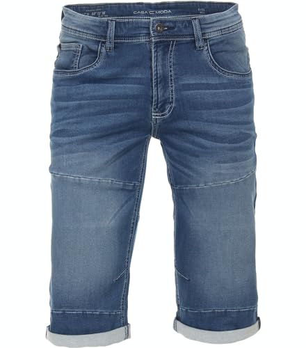 Casamoda Bermuda Short 3/4 Jeans Stretch dunkelblau Größe W33 von CASAMODA