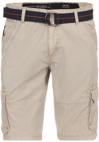 CASAMODA Bermuda Short Cargo Baumwolle beige Größe W33 von CASAMODA