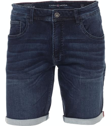 CASAMODA Bermuda Short Jeans Stretch Nachtblau Größe W40 von CASAMODA