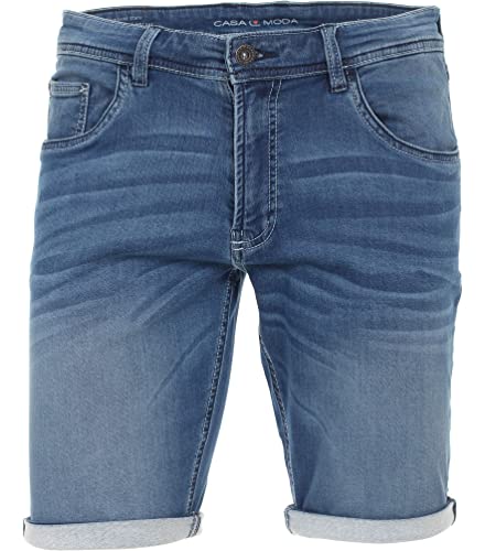 CASAMODA Bermuda Short Jeans Stretch dunkelblau Größe W40 von CASAMODA