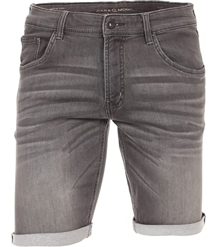 CASAMODA Bermuda Short Jeans Stretch grau Größe W32 von CASAMODA