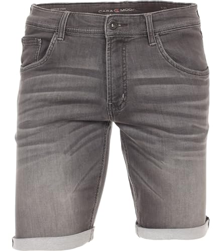 CASAMODA Bermuda Short Jeans Stretch grau Größe W38 von CASAMODA