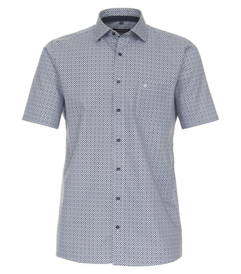 CASAMODA Businesshemd CASAMODA Businesshemd Kurzarm Print von CASAMODA