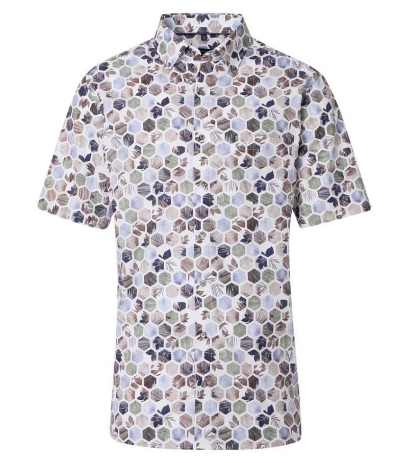 CASAMODA Businesshemd CASAMODA Businesshemd Kurzarm Print von CASAMODA