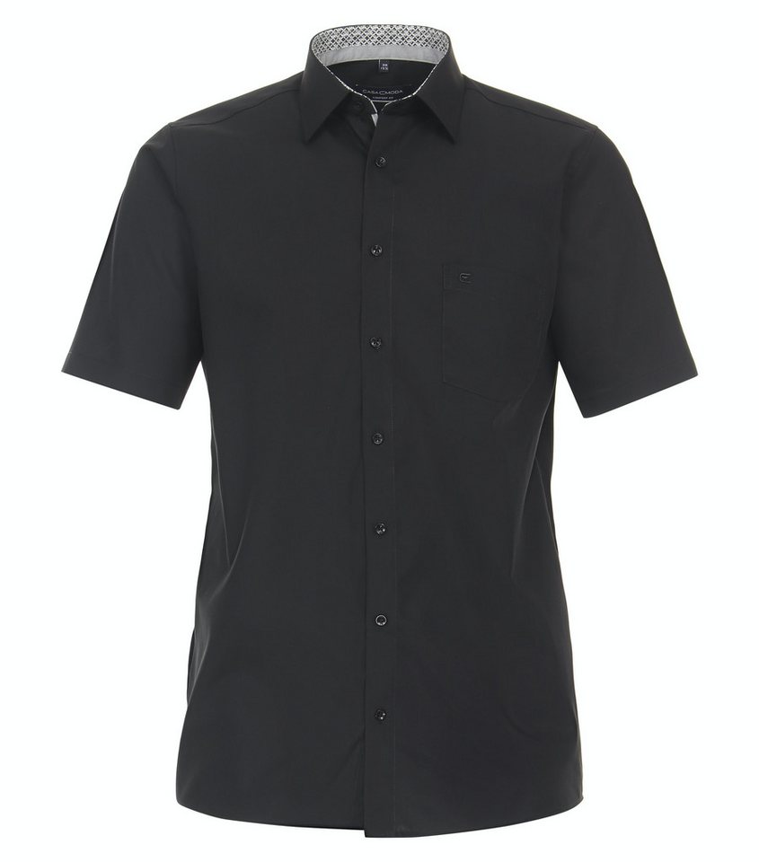 CASAMODA Businesshemd Kent Comfort Fit 1/2Arm 800 schwarz von CASAMODA