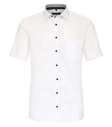 CASAMODA Businesshemd Kurzarm Uni Comfort Fit von CASAMODA