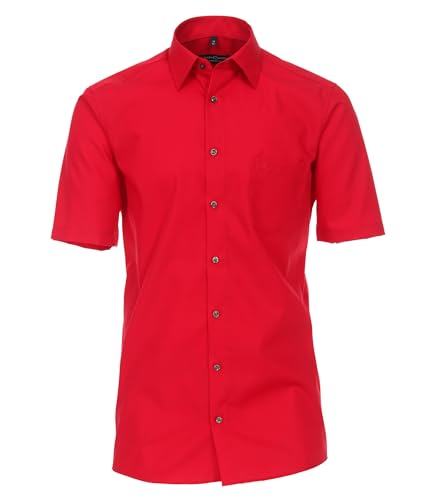 CASAMODA Businesshemd Kurzarm Uni Comfort Fit von CASAMODA