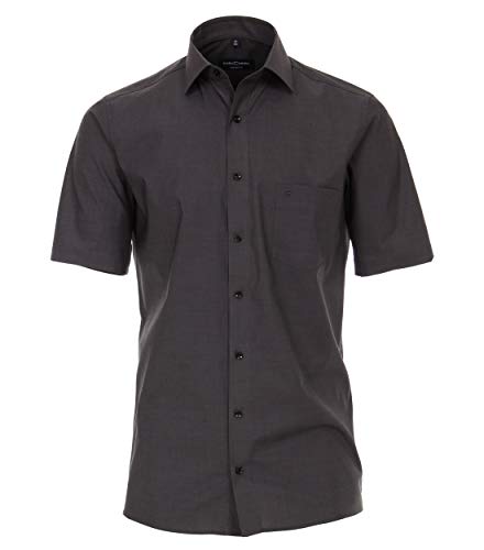 CASAMODA Businesshemd Kurzarm Uni Modern Fit von CASAMODA