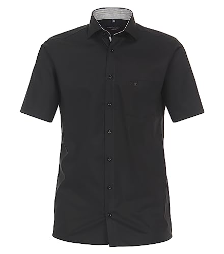 CASAMODA Businesshemd Kurzarm Uni Modern Fit von CASAMODA