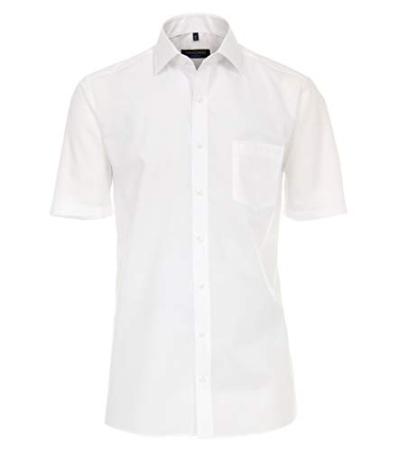 CASAMODA Businesshemd Kurzarm Uni Modern Fit von CASAMODA