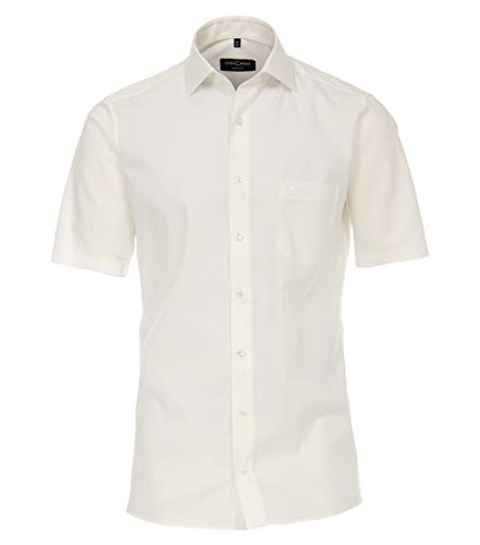 CASAMODA Businesshemd Kurzarm Uni Modern Fit Weißbeige 42 CASAMODA Businesshemd Kurzarm Uni Modern Fit Weißbeige 42 von CASAMODA