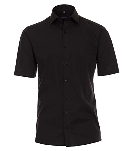 CASAMODA Businesshemd Kurzarm Uni Modern Fit von CASAMODA