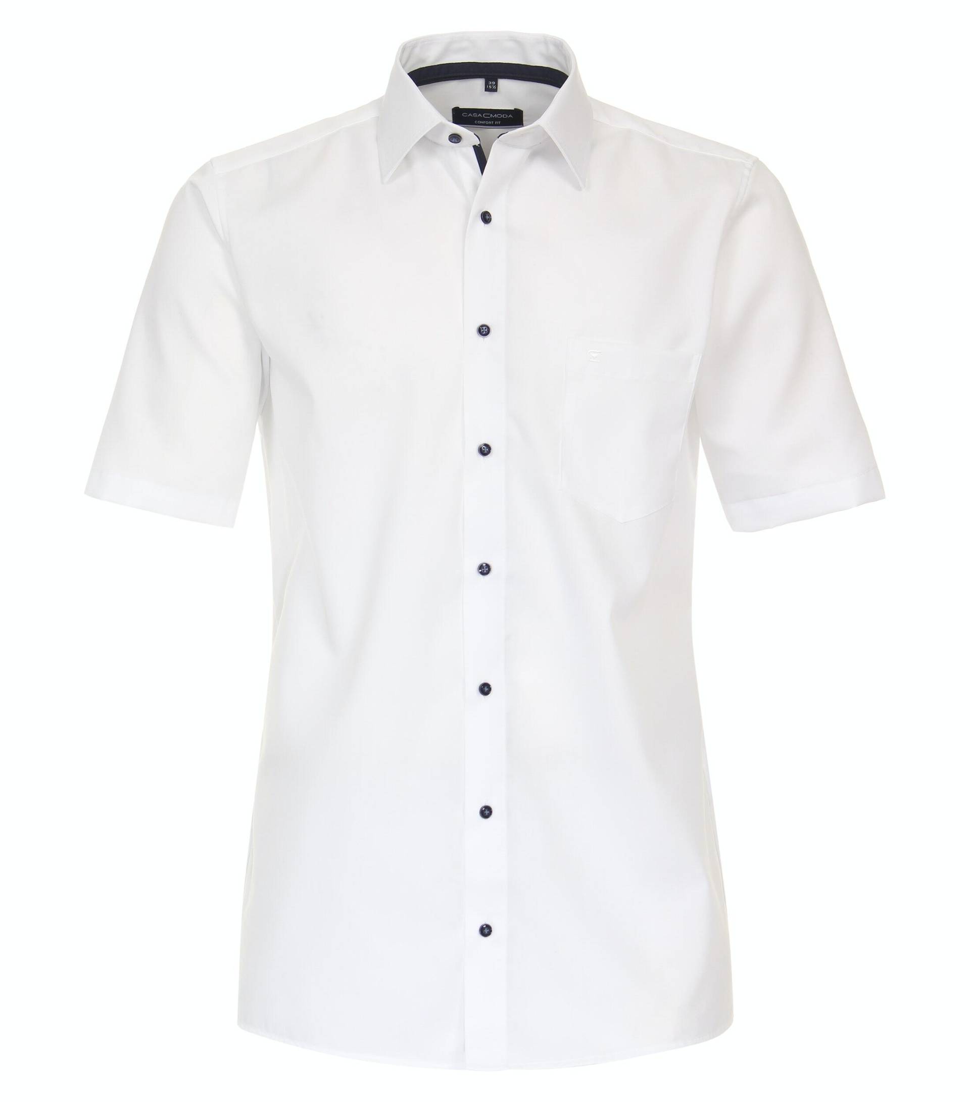 CASAMODA - Businesshemd Kurzarm weiß - Gr. - 54 von CASAMODA