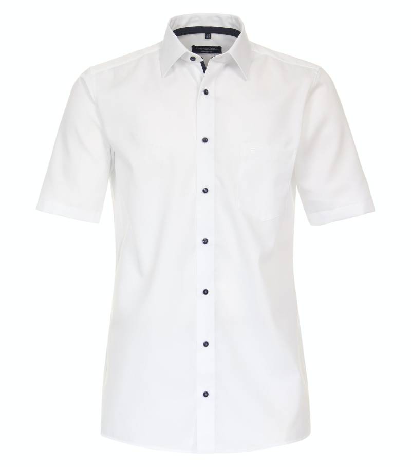 CASAMODA - Businesshemd Kurzarm weiß - Gr. - 54 von CASAMODA