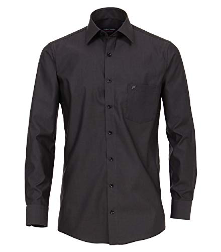 CASAMODA Businesshemd Uni Comfort Fit Grauschwarz 45 CASAMODA Businesshemd Uni Comfort Fit Grauschwarz 45 von CASAMODA