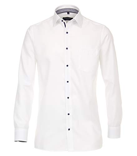 CASAMODA Businesshemd Uni Comfort Fit Weiß 46 von CASAMODA