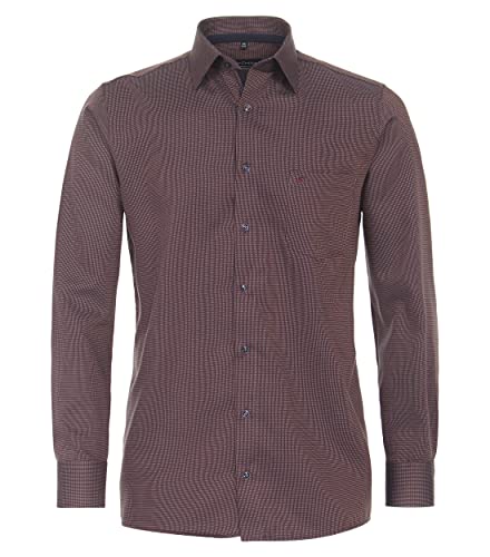 CASAMODA Businesshemd Uni Comfort Fit sattes Dunkelblau 38 von CASAMODA